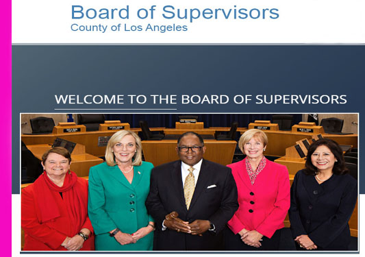 los angeles board of supervisors